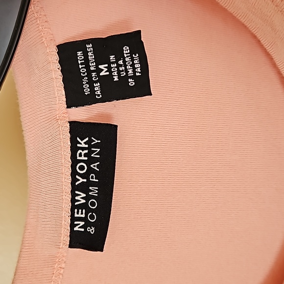 New York & Company 3/4 Sleeve T-shirt - Picture 2 of 4